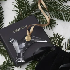 Orrefors Annual Holiday Ornament Homage Dove 2024 Sale