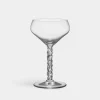 Orrefors Carat coupe champagneglas 25cl 2-packLena Bergström New