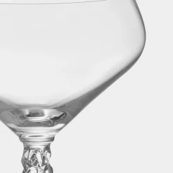 Orrefors Carat coupe champagneglas 25cl 2-packLena Bergström New