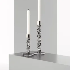 Orrefors Carat ljusstake antracit 183mm New