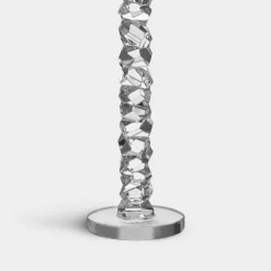 Orrefors Carat ljusstake mässing 297mmLena Bergström New