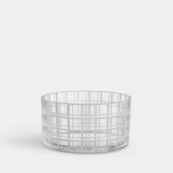 Orrefors Cut in Number skål rutmönster 160mm Online