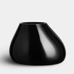 Orrefors Ebon vas svart 190mm Outlet