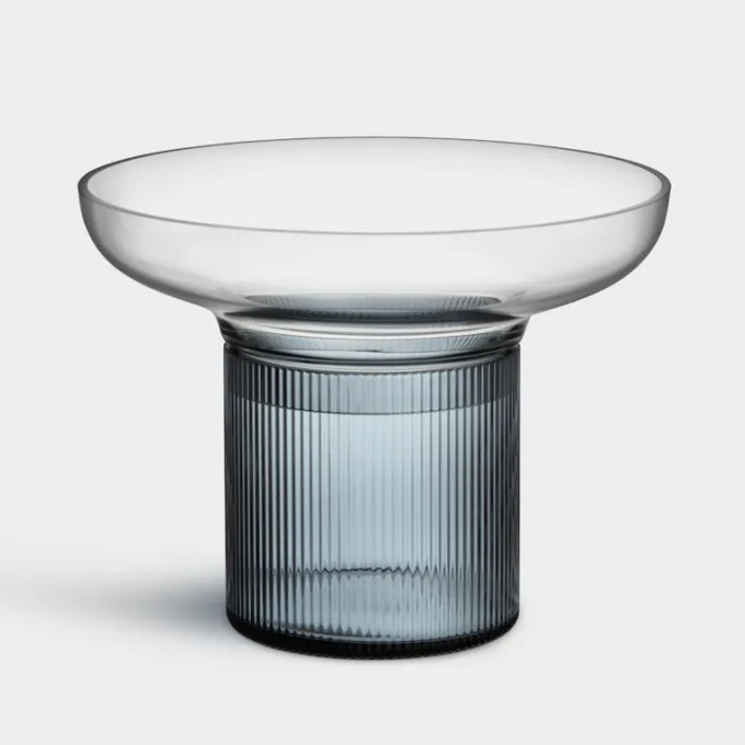 Orrefors Ensemble vas blå/grå 150mm Online