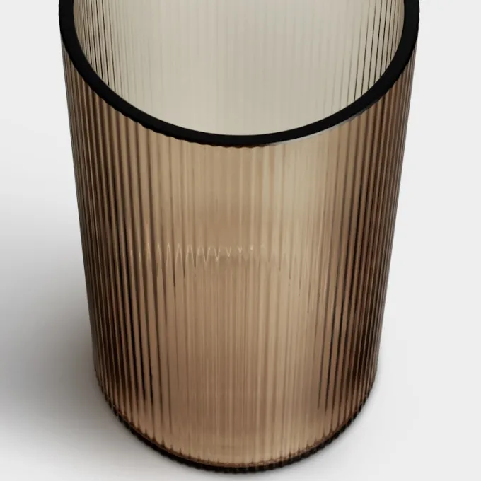 Orrefors Ensemble vas brun/grå 220mm Sale