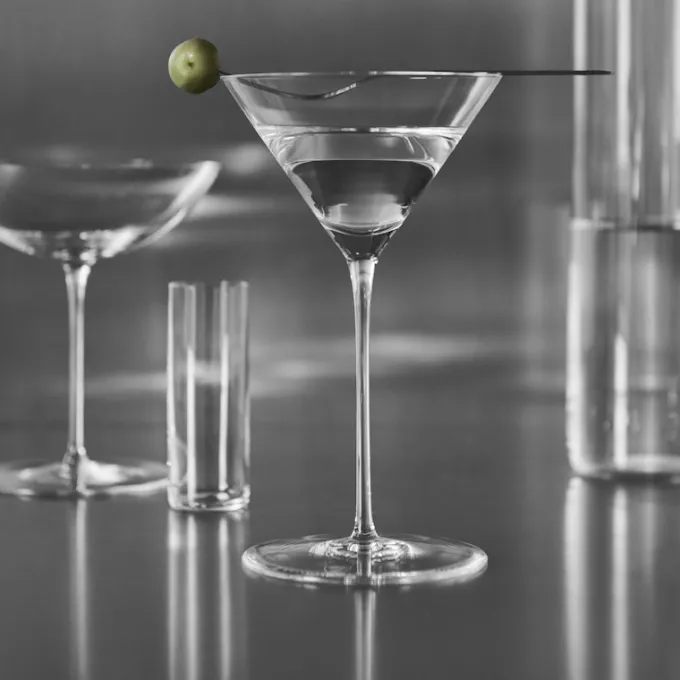 Orrefors Geometry Cocktail glas 26cl 2-pack Clearance