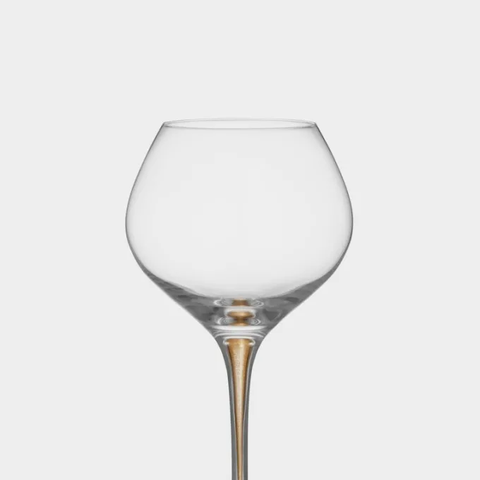 Orrefors Intermezzo Bouquet vinglas guld 70cl 2-pack Online