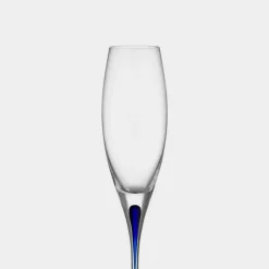 Orrefors Intermezzo champagneglas blå 26cl Clearance