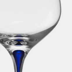 Orrefors Intermezzo coupe champagneglas blå 30clErika Lagerbielke Clearance