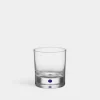 Orrefors Intermezzo old fashioned glas blå 25clErika Lagerbielke New