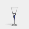 Orrefors Intermezzo snapsglas blå 6cl Outlet