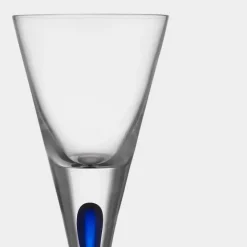 Orrefors Intermezzo snapsglas blå 6cl Outlet