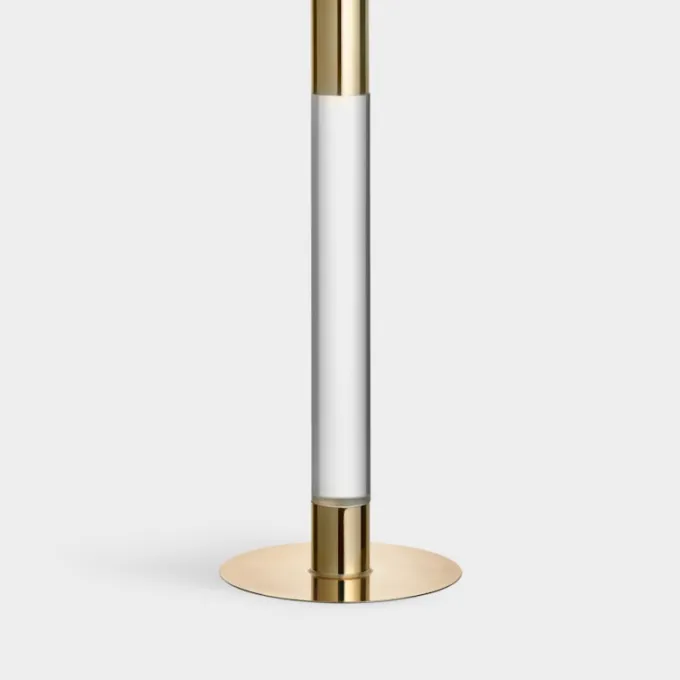 Orrefors Lumiere ljusstake guld 265mm Discount