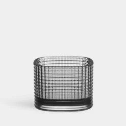 Orrefors Magica ljuslykta super circle grå 50mm Fashion