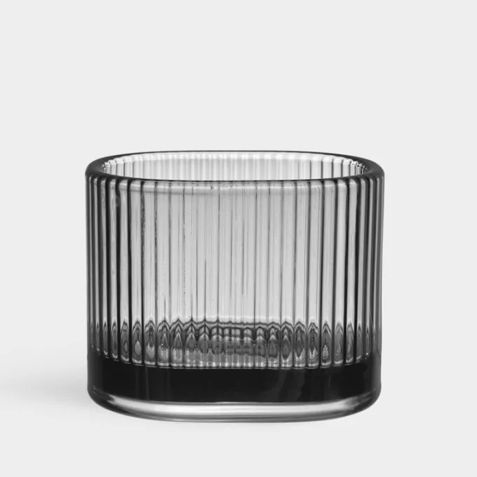 Orrefors Magica ljuslykta super ellipse grå 70mm Online