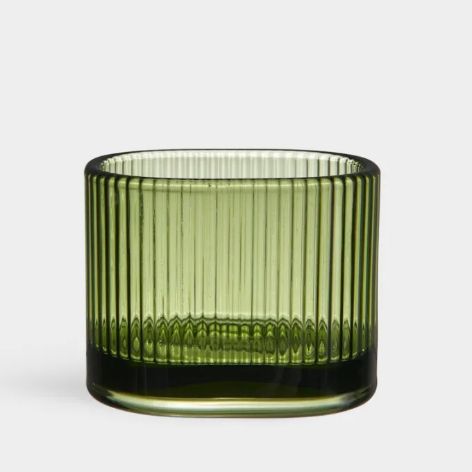 Orrefors Magica ljuslykta super ellipse grön 70mm Online