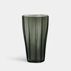Orrefors Reed vas mossgrön 300mm Clearance