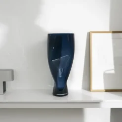Orrefors Squeeze vas midnight blue 500mm New