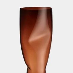 Orrefors Squeeze vas sunset brown 500mmLena Bergström Clearance