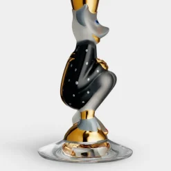 Orrefors The sparkling devil champagneglas mörkgrå 19clGunnar Cyrén Clearance